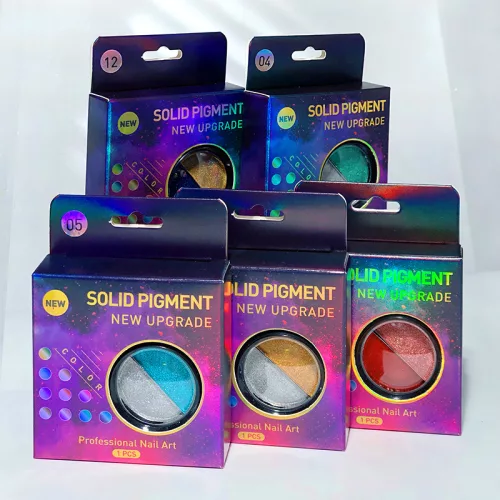2 színű mirror chrome pigment - 08