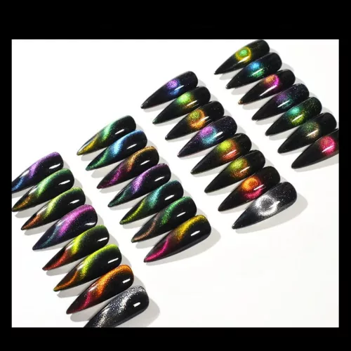 5D chameleon cat eye pigment 14