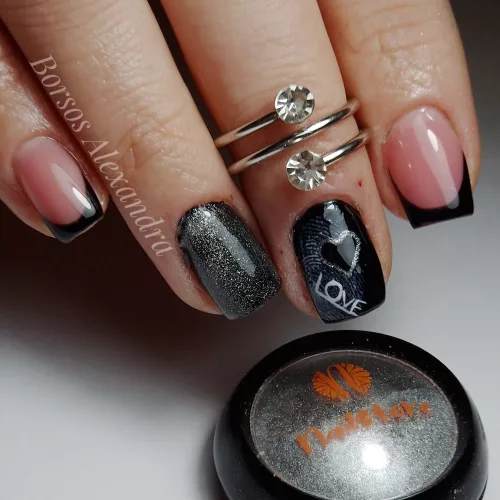 Silver cat eye pigment