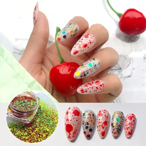 Chameleon chunky glitter szett