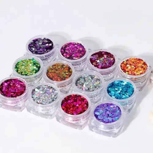 Holographic chunky glitter 01