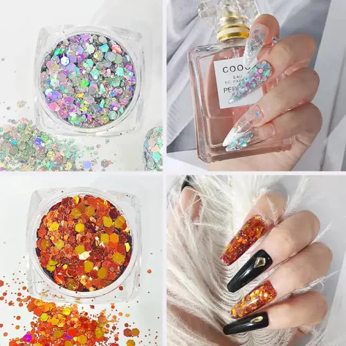 Holographic chunky glitter 07