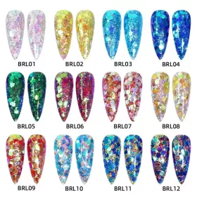 Mermaid glitter szett