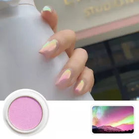Rainbow aurora pigment 09
