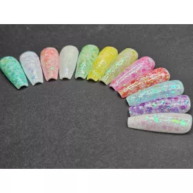 Colorful galaxy glitter 01