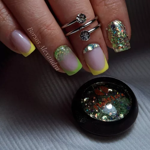 Metallic chunky glitter 02