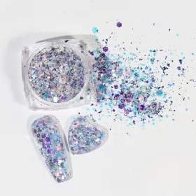 Metallic chunky glitter 03