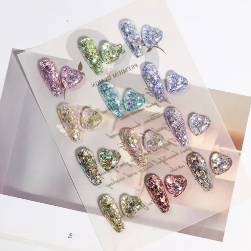 Metallic chunky glitter 12