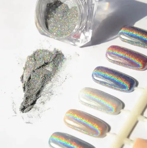 Holographic silver pigment - krómpor