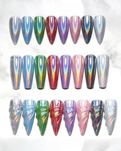Holographic silver pigment - krómpor