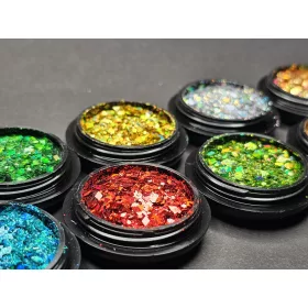 Mix chunky glitter 10