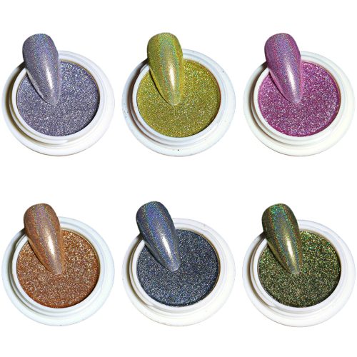 Holographic glitter szett B