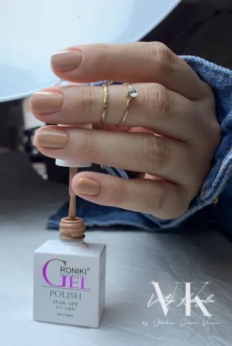 Roniki Vanilla latte széria hema free - 05 gél lakk