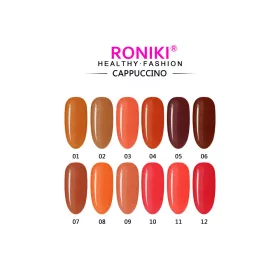 Roniki Cappucino széria hema free - 06 gél lakk
