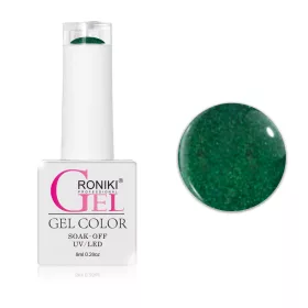 Roniki Amber cat eye gél lakk 05 - mágnesezhető
