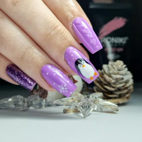 Roniki Candy color széria - 01 gél lakk