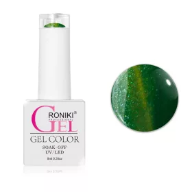   Roniki színváltó chameleon cat eye gél lakk 07 - mágnesezhető