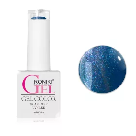   Roniki színváltó chameleon cat eye gél lakk 11 - mágnesezhető