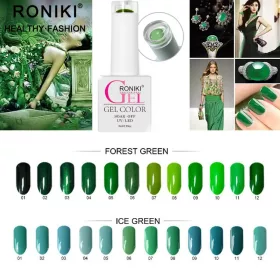 Roniki Forest green gél lakk box