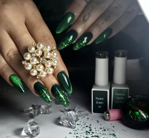 Roniki Forest green széria - 02 gél lakk