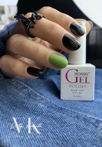 Roniki Forest green széria - 07 gél lakk