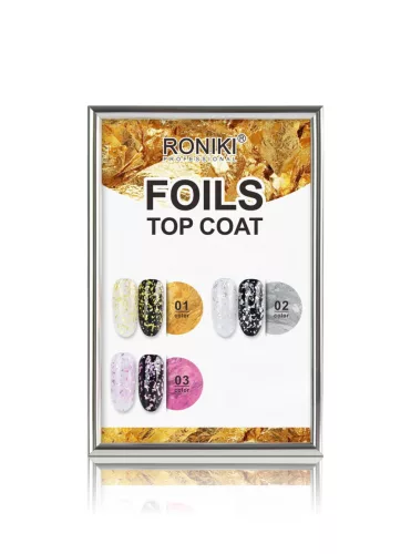 Roniki foil top gél 01 - fényzselé