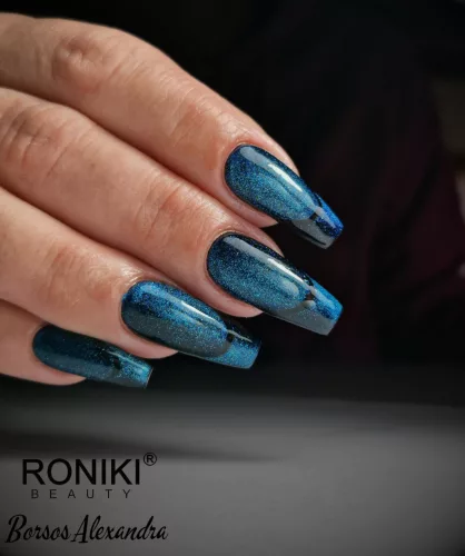 Roniki Fantasy sprite cat eye gél lakk 02 - mágnesezhető