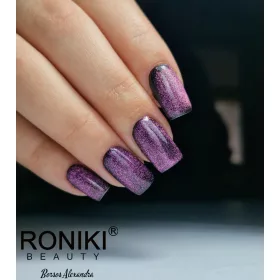 Roniki Fantasy sprite cat eye gél lakk 04 - mágnesezhető