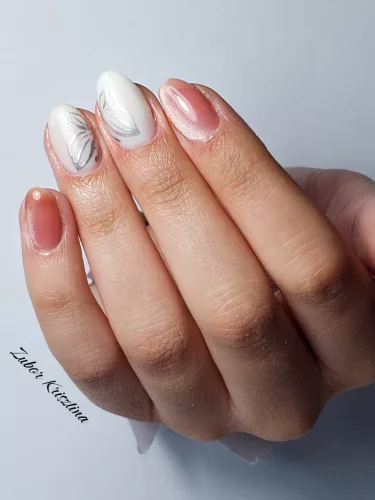 Roniki Glitter cat eye gél lakk 02 - mágnesezhető