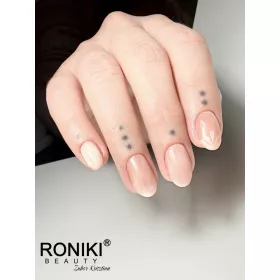Roniki Glitter cat eye gél lakk 04 - mágnesezhető