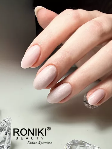 Roniki Glitter cat eye gél lakk 06 - mágnesezhető
