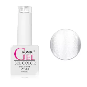 Roniki Glitter cat eye gél lakk 11 - mágnesezhető