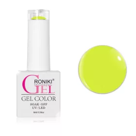   Roniki Glow in the dark széria - 04 sötétben világító neon sárga gél lakk