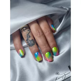   Roniki Glow in the dark széria - 04 sötétben világító neon sárga gél lakk