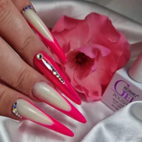   Roniki Glow in the dark széria - 05 sötétben világító neon pink gél lakk
