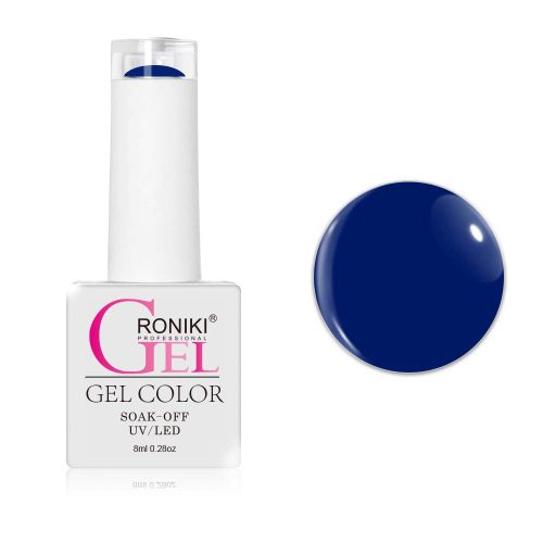 Roniki Glow in the dark széria TPO free - 14 sötétben világító neon kék gél lakk