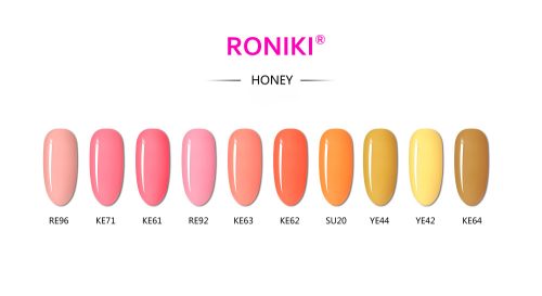 Roniki Honey széria - 04 gél lakk