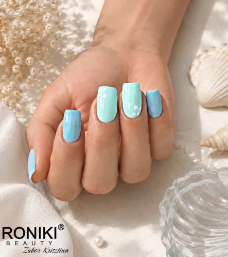 Roniki Ice green széria - 04 gél lakk