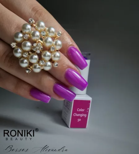 Roniki Color changing széria - 50 thermo gél lakk 