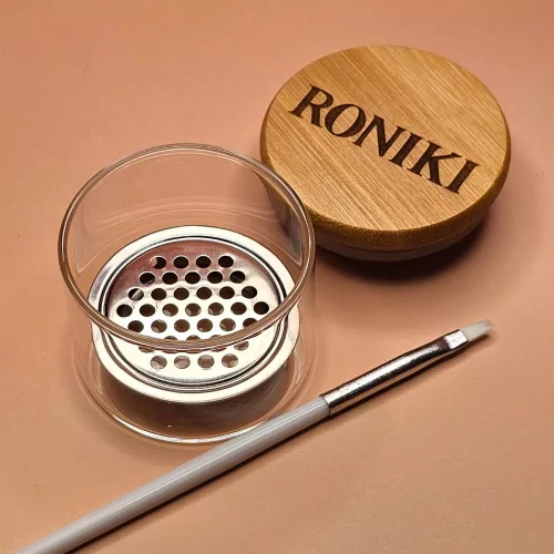 Roniki ecsetmosó tégely