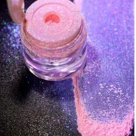 Roniki neon holographic chrome - #2 krómpor