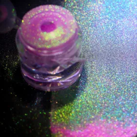 Roniki neon holographic chrome - #8 krómpor