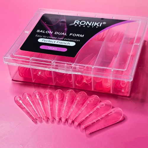Roniki salon dual form perfect french tip - francia reverse tip