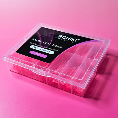 Roniki salon dual form perfect french tip - francia reverse tip