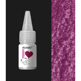 Roniki Teddy - plüsspor - magenta