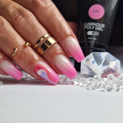 Roniki sötétben világító poly gel - 01 - 30g