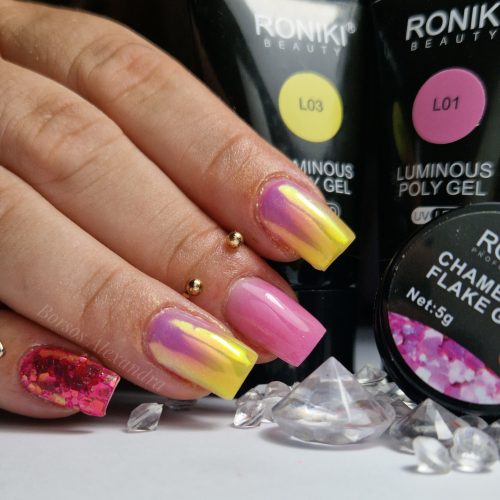 Roniki sötétben világító poly gel - 01 - 30g