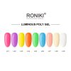Roniki TPO free sötétben világító poly gel - 01 - 30g