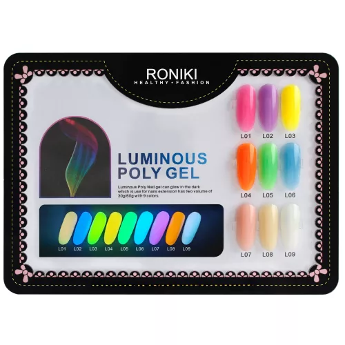 Roniki sötétben világító poly gel - 03 - 30g