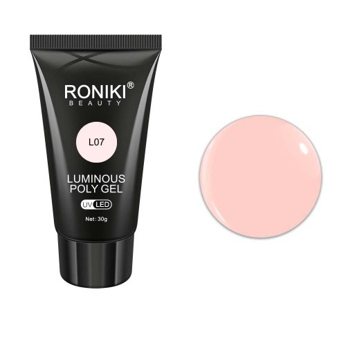 Roniki TPO free sötétben világító poly gel - 07 - 30g
